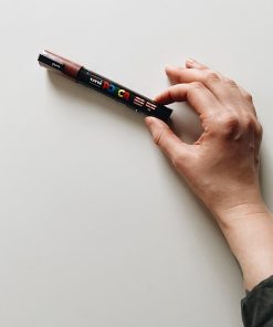 Маркер Posca 1.8-2.5мм, рубиновый