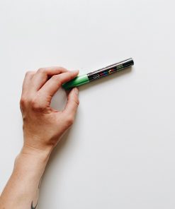 Маркер Posca 0.7мм, яблочно-зеленый
