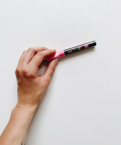 Маркер Posca 0.7мм, розовый