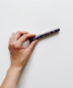 Маркер Posca 0.7мм, фиолетовый