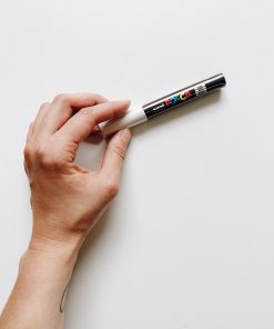 Маркер Posca 0.7мм, белый